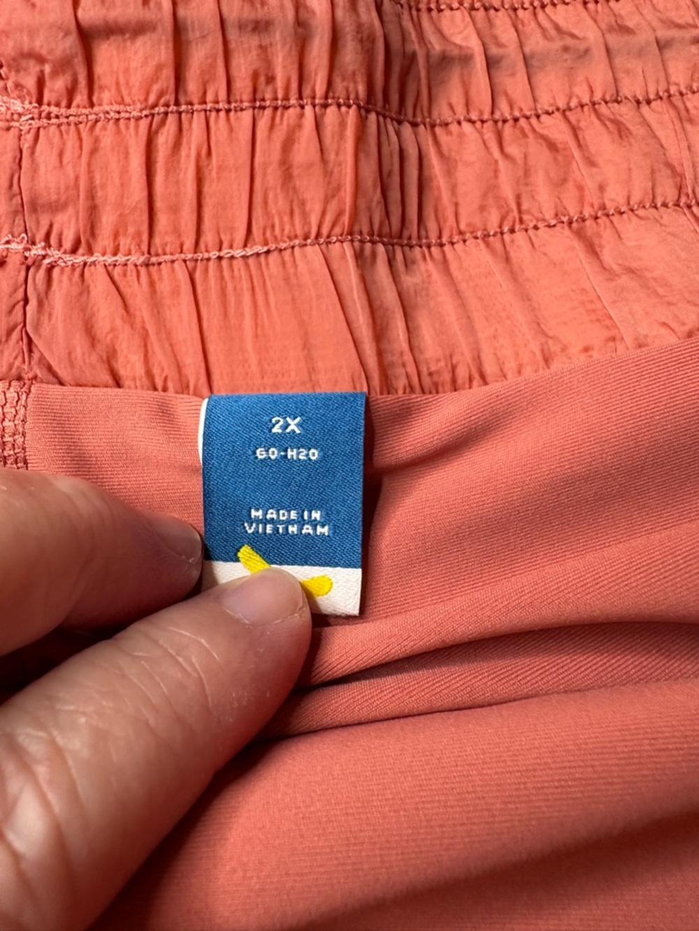 Old Navy High Waisted Lightweight Water- repellent 2-in-1 Run Shorts, Size 2X - Picture 4 of 16